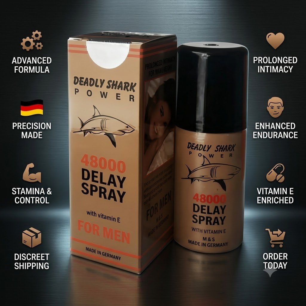 Deadly Shark Power 48000 Delay Spray